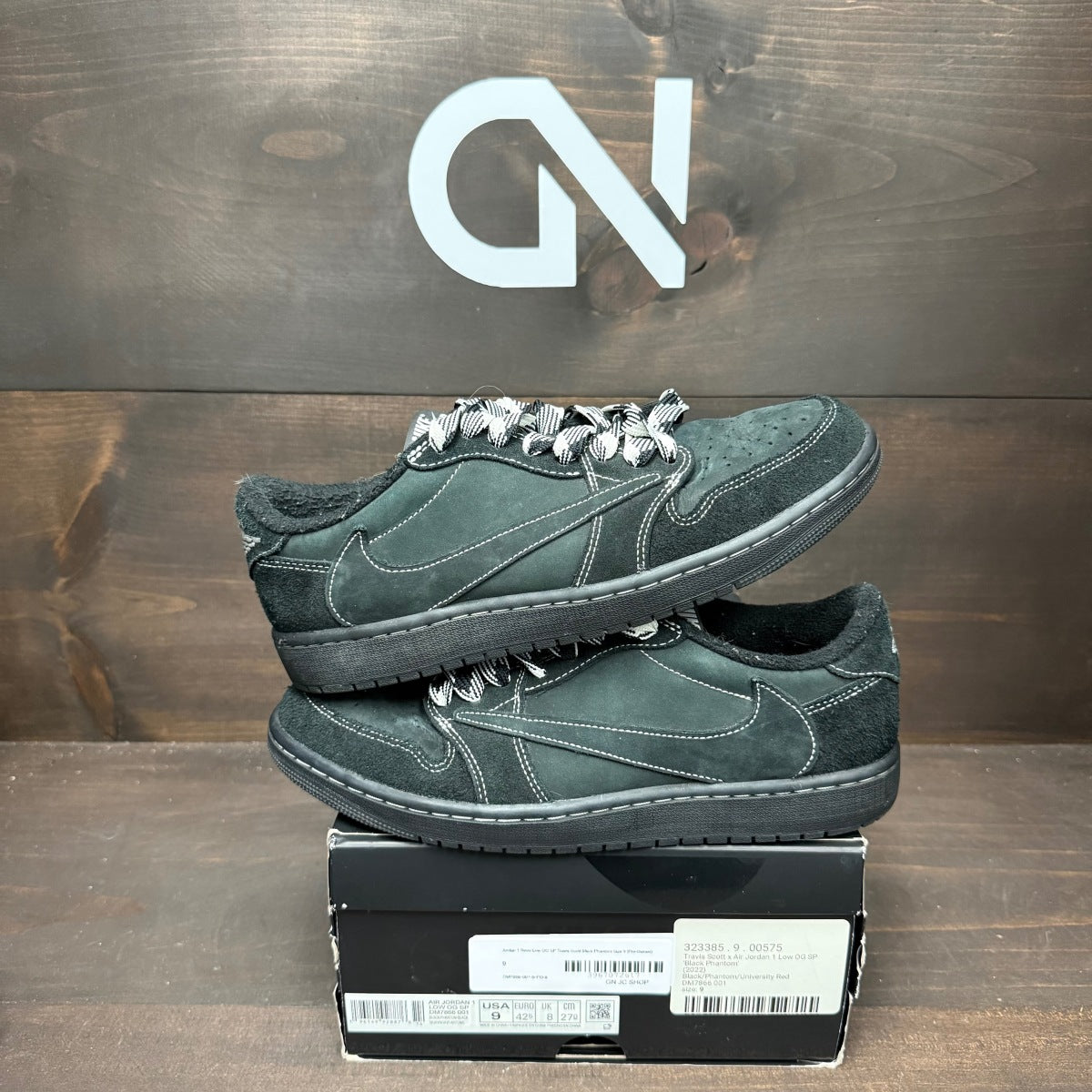 Jordan 1 Retro Low OG SP Travis Scott Black Phantom - Image 1