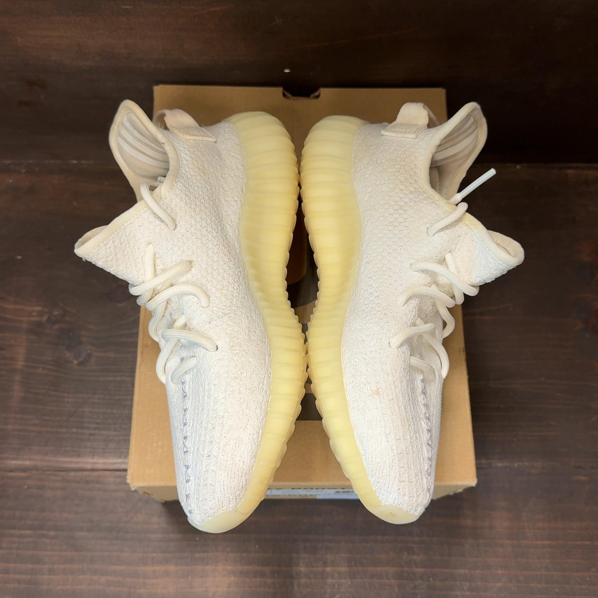 adidas Yeezy Boost 350 V2 Cream Size 5.5 (Pre-Owned) - aux