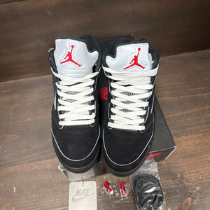 Jordan 5 Retro OG Black Metallic Reimagined Size 7.5 (Pre-Owned) - back