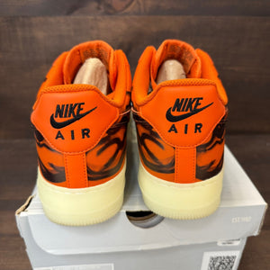 Nike Air Force 1 Low Orange Skeleton Halloween (2020) - Image 3