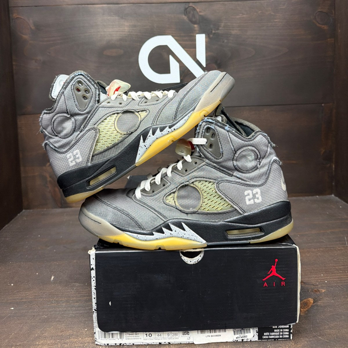 Jordan 5 Retro Off-White Muslin - Image 1