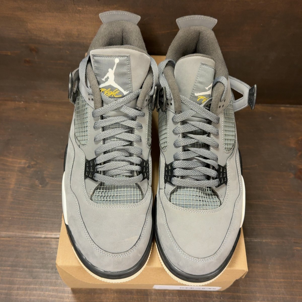 Jordan 4 Retro Cool Grey (2019) Size 12 (Pre-Owned) - tag
