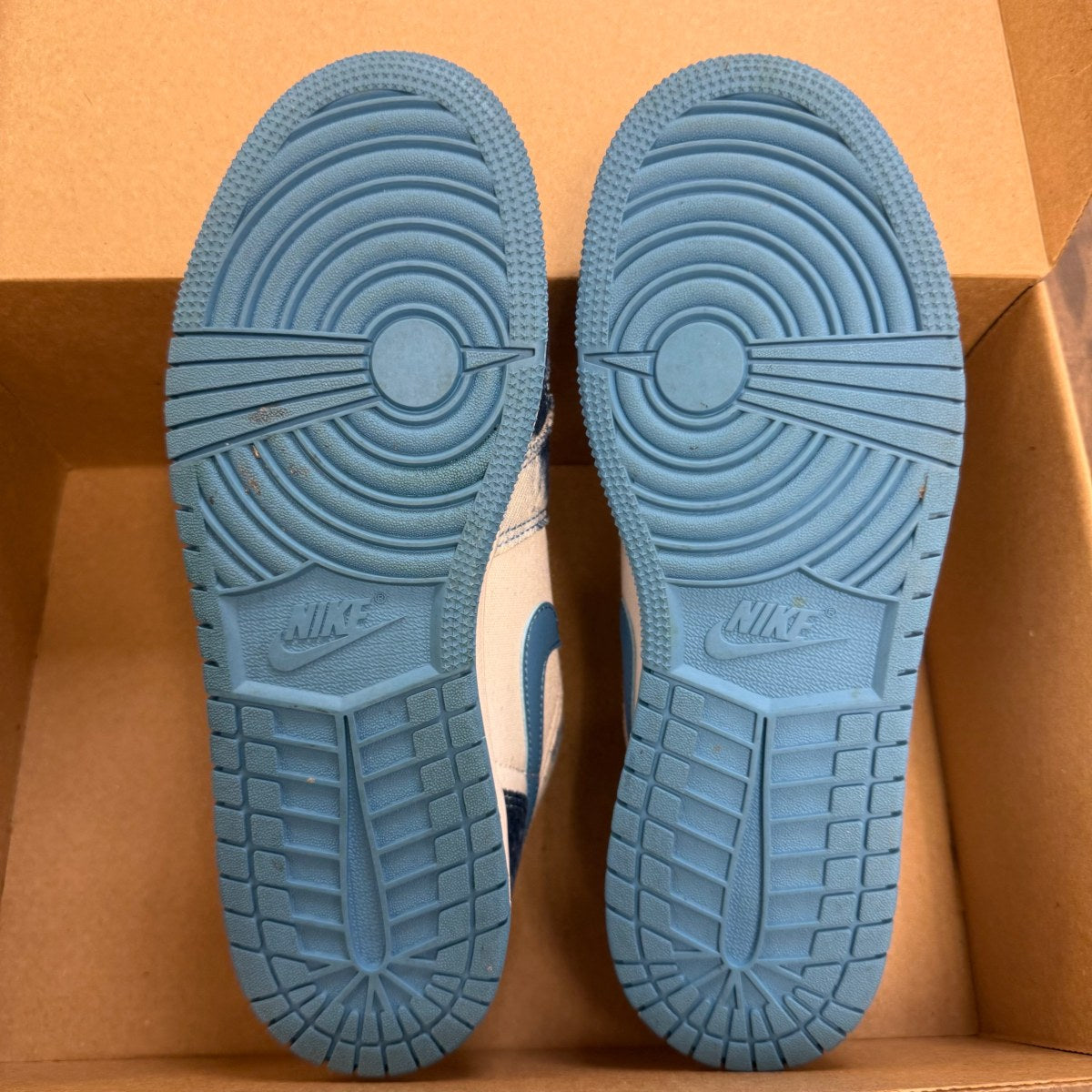 Jordan 1 Low Washed Denim (GS) Size 7Y (Pre-Owned) - Image 2