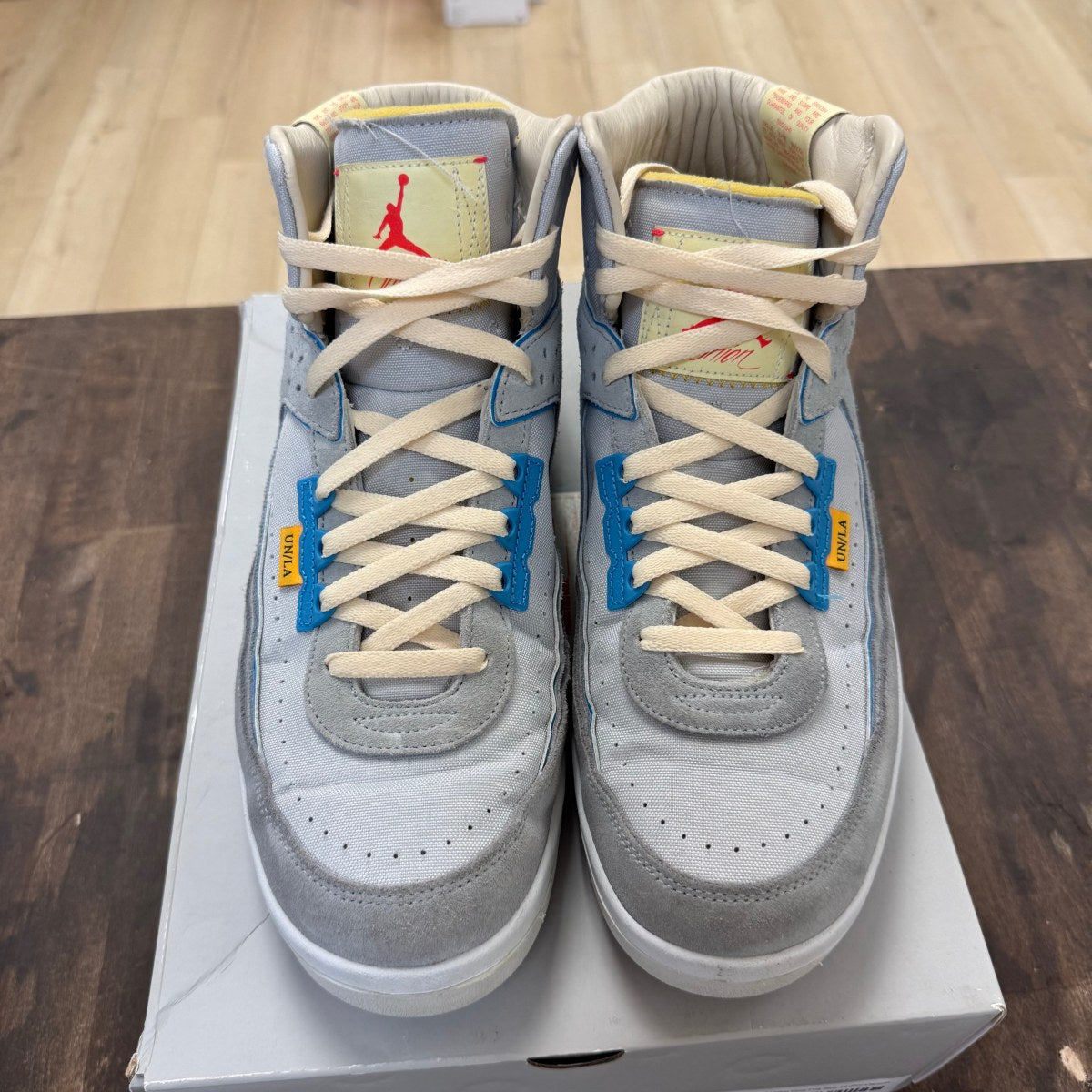 Jordan 2 Retro SP Union Grey Fog - Image 2