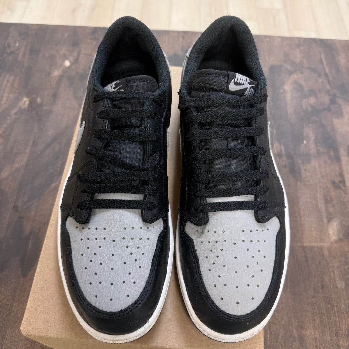 Jordan 1 Retro Low OG Shadow (2024) Size 14 (Pre-Owned) - Image 4