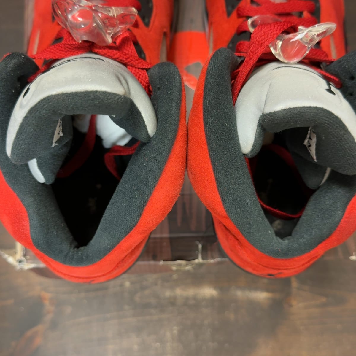 Jordan 5 Retro Raging Bull Red (2021) Size 12 (Pre-Owned) - aux