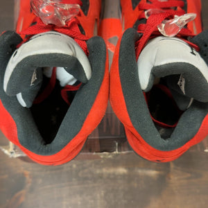Jordan 5 Retro Raging Bull Red (2021) Size 12 (Pre-Owned) - aux