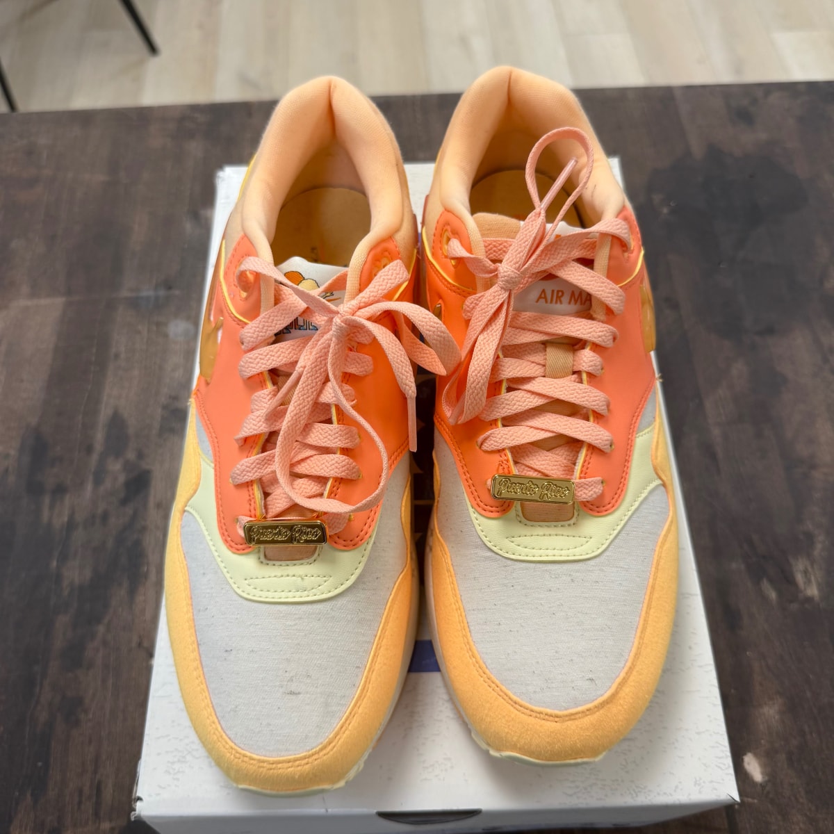 Nike Air Max 1 Puerto Rico Orange Frost - Image 2