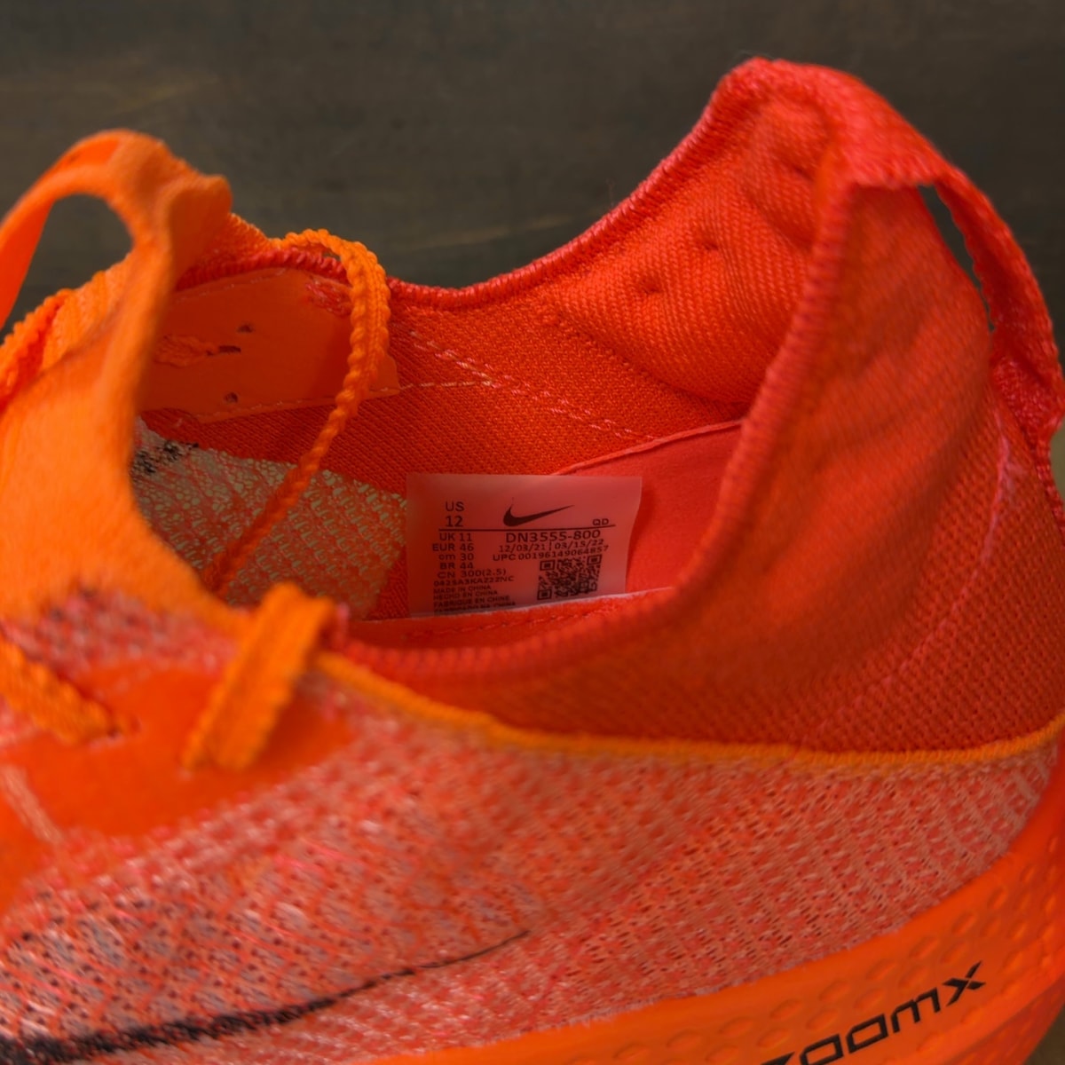 Nike Air Zoom Alphafly Next% 2 Total Orange Size 12 - Image 8