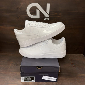 Nike Air Force 1 Low '07 Premium White Patent Size 14 (Pre-Owned) - front