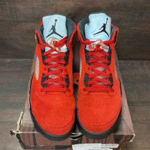 Jordan 5 Retro Raging Bull Red (2021) Size 12 (Pre-Owned) - tag