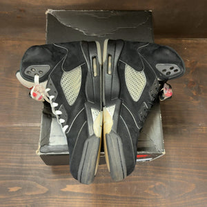 Jordan 5 Retro OG Black Metallic Reimagined Size 11.5 (Pre-Owned) - aux