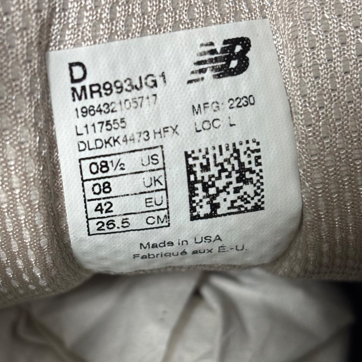 New Balance 993 Joe Freshgoods Performance Art Sage Size 8.5 (Pre-Owned) - Image 8