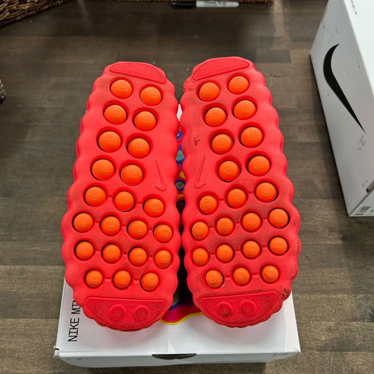Nike Mind 001 Slide Solar Red (Women's) Size 8W (Pre-Owned) - Image 5