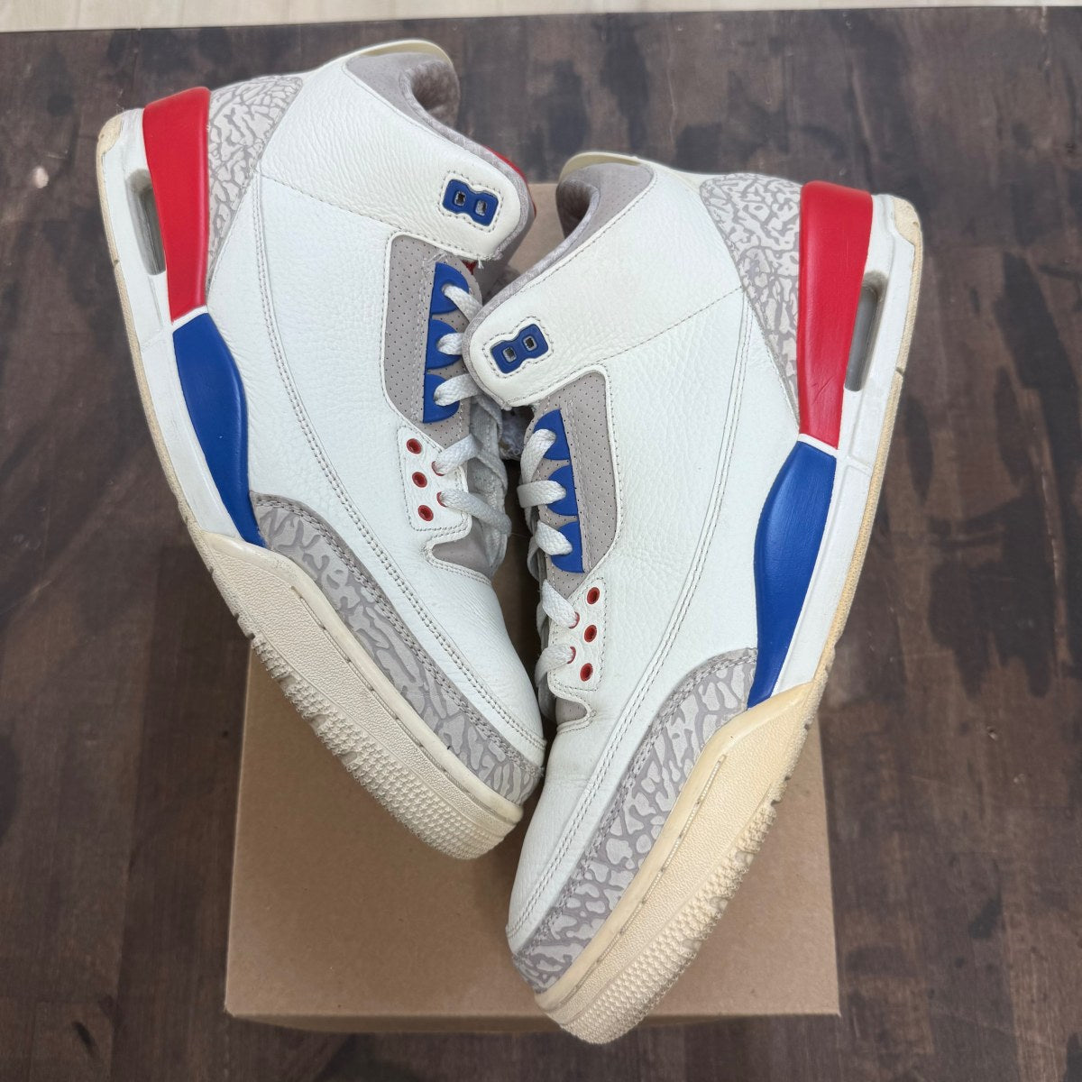 Jordan 3 Retro International Flight Size 13 (Pre-Owned) - Image 1
