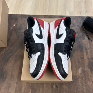 Jordan 1 Retro Low OG Black Toe (2023) Size 9.5 (Pre-Owned) - Image 3