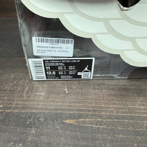 Jordan 2 Retro Low SP Off-White White Red Size 11 (Pre-Owned) - Image 7