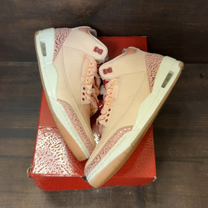 Jordan 3 Retro Valentine's Day Treat Yourself (2025) (Women's) Size 12W (Pre-Owned) - Image 2