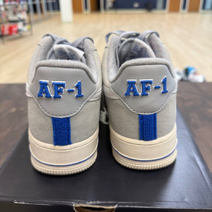 Nike Air Force 1 Low Light Smoke Grey White Sail Hyper Royal - Image 5