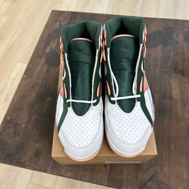 Nike Air Trainer SC High White Pink Green Size 11.5 (Pre-Owned) - Image 2