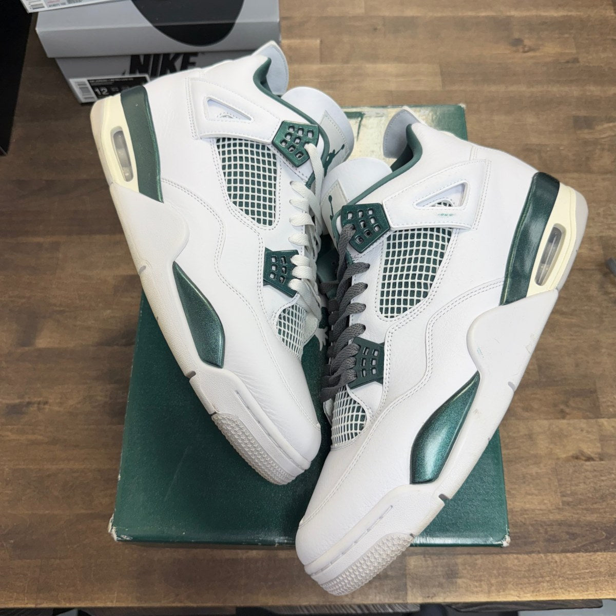 Jordan 4 Retro Oxidized Green - Image 1