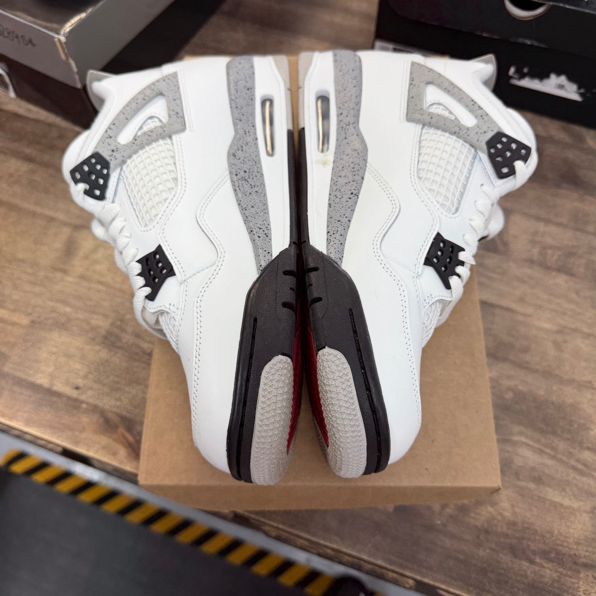 Jordan 4 Retro White Cement (2025) Size 10 (Pre-Owned) - Image 5