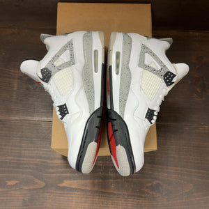 Jordan 4 Retro White Cement (2016) Size 10 (Pre-Owned) - aux