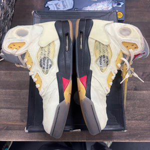 Jordan 5 Retro Off-White Sail Size 11 (Pre-Owned) - Image 2