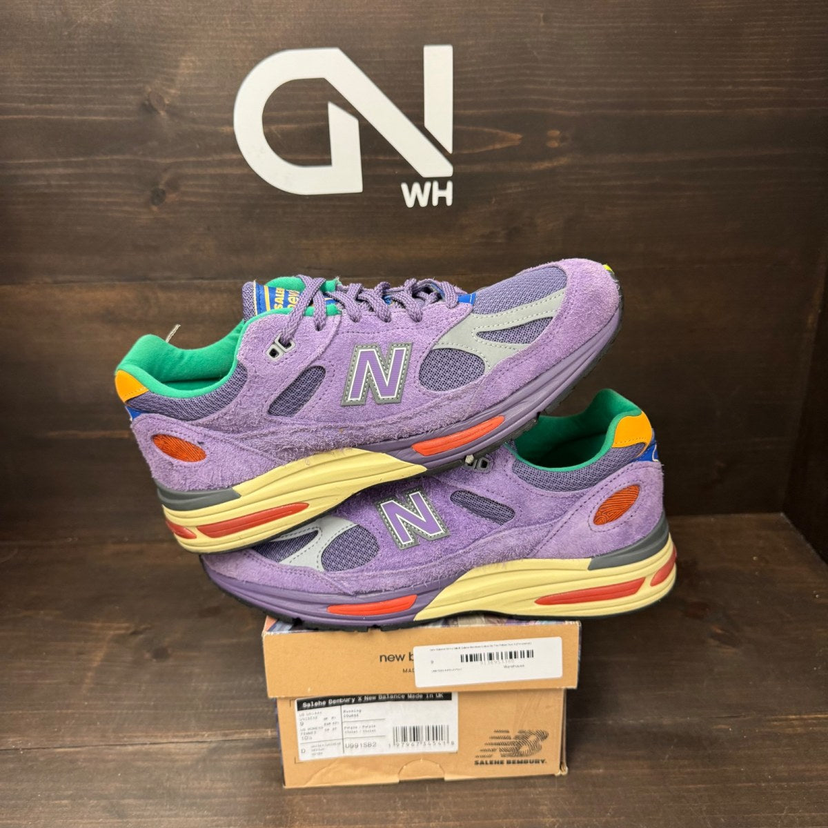 New Balance 991v2 MiUK Salehe Bembury Colors Be The Palette - Image 1