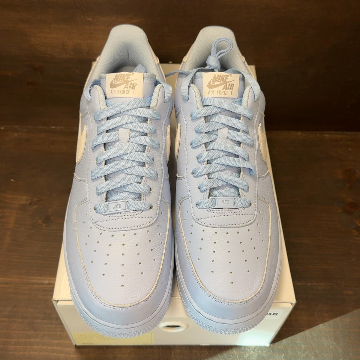 Nike Air Force 1 Low By You 'Canvas, Leather, & Satin Option' Size 12 - tag