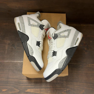 Jordan 4 Retro White Cement (2016) Size 10 (Pre-Owned) - back