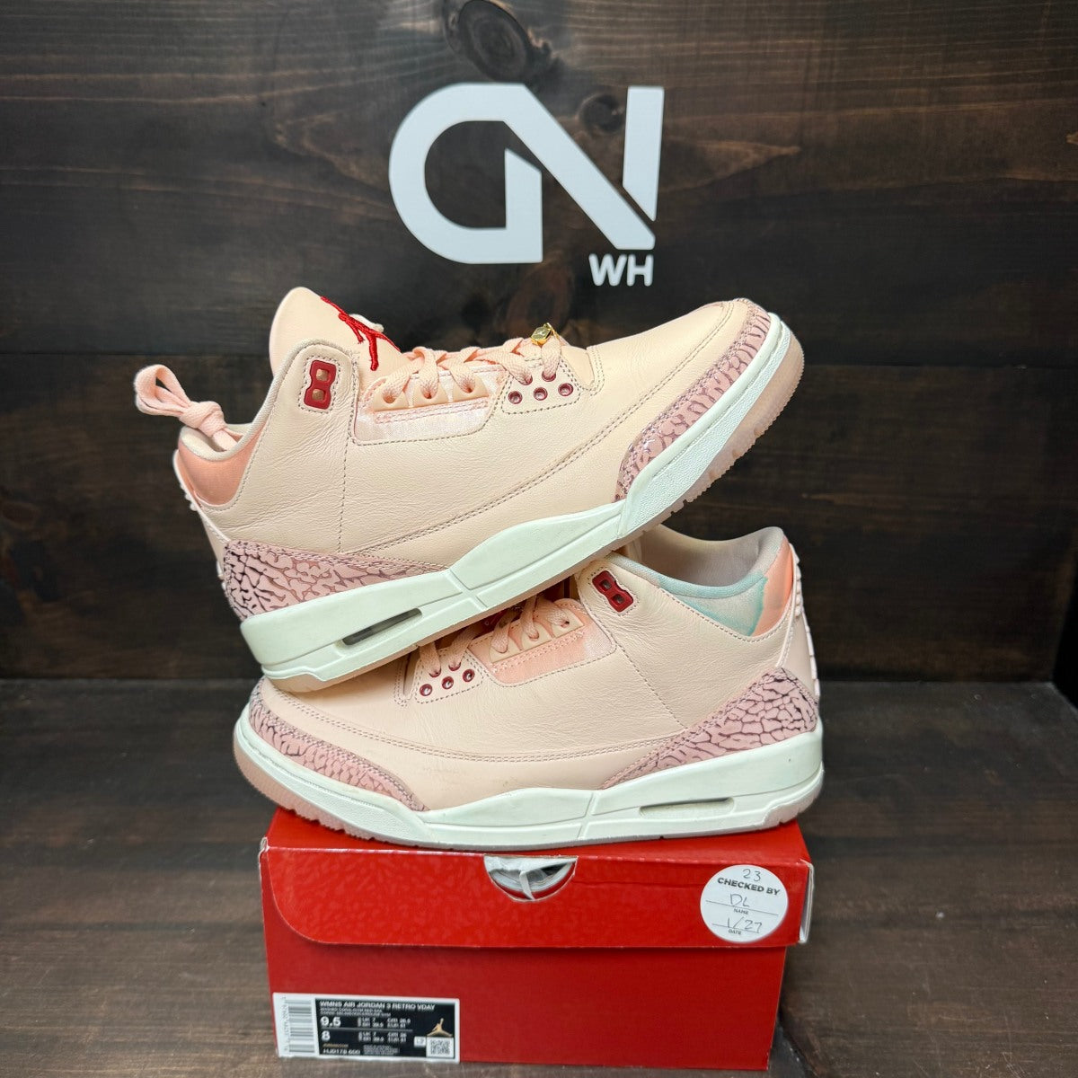 Jordan 3 Retro Valentine's Day Treat Yourself (2025) (Women's) - Image 1