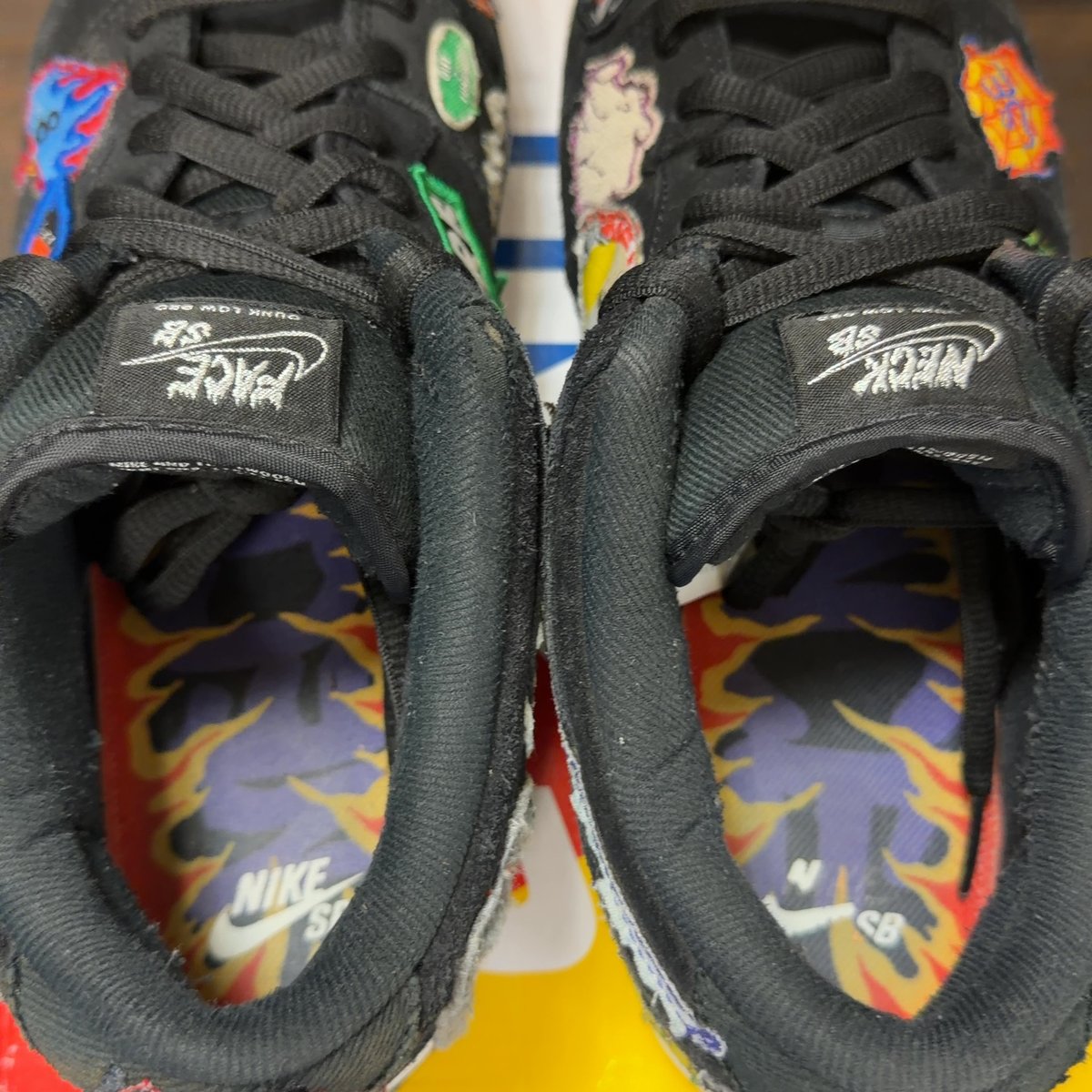 Nike SB Dunk Low Pro QS Neckface Size 10 (Pre-Owned) - aux
