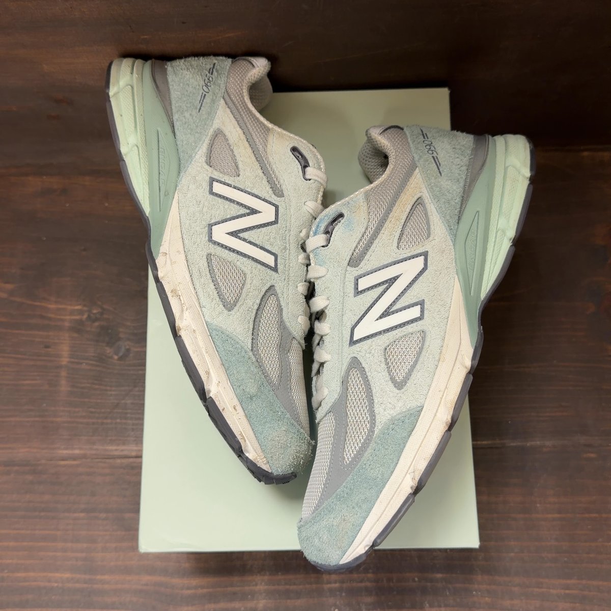 New Balance 990v4 MiUSA The Whitaker Group Willful Bias Size 11.5 (Pre-Owned) - back