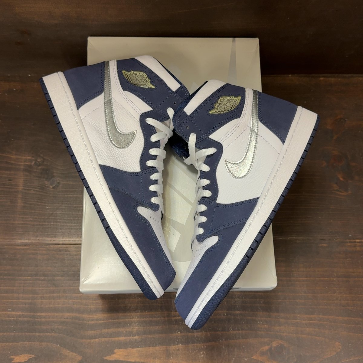 Jordan 1 Retro High CO.JP Midnight Navy (2020) Size 10.5 (Pre-Owned) - back