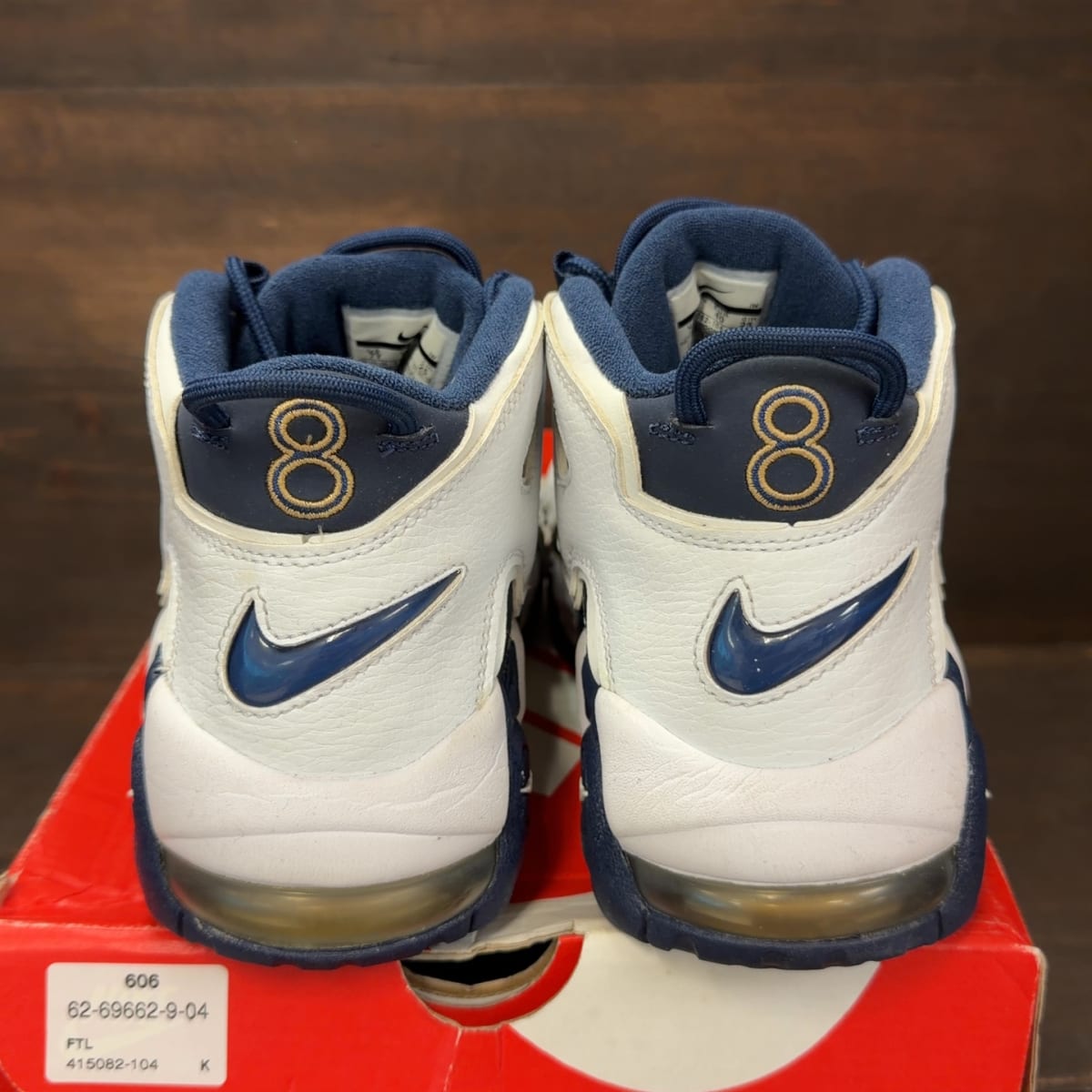 Nike Air More Uptempo Olympic (2016) (GS) Size 7Y (Pre-Owned) - aux