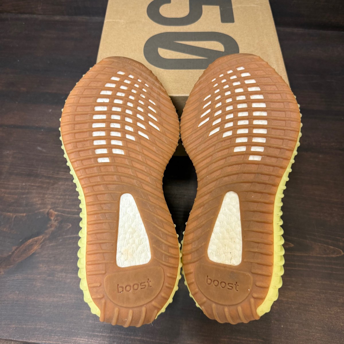 adidas Yeezy Boost 350 V2 Semi Frozen Yellow - Image 6