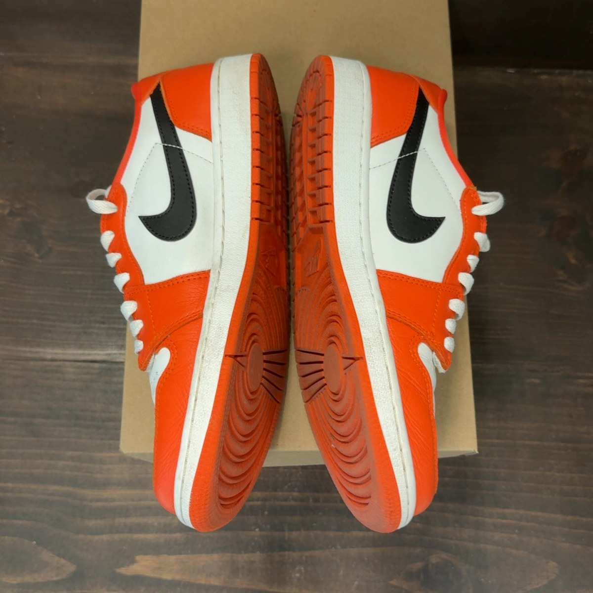 Jordan 1 Low Starfish Size 9.5 (Pre-Owned) - Image 4