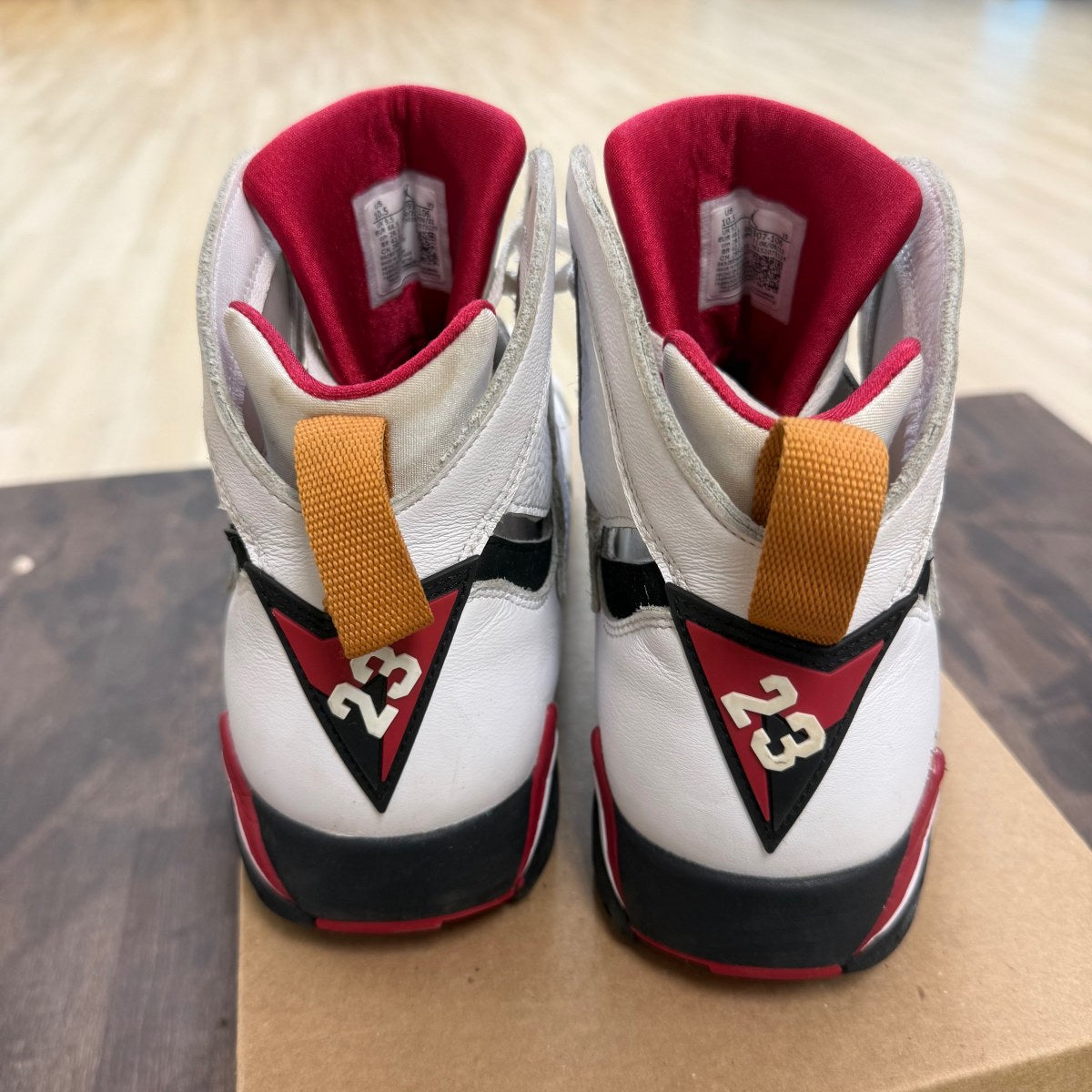 Jordan 7 Retro Cardinal (2022) Size 10.5 (Pre-Owned) - Image 5