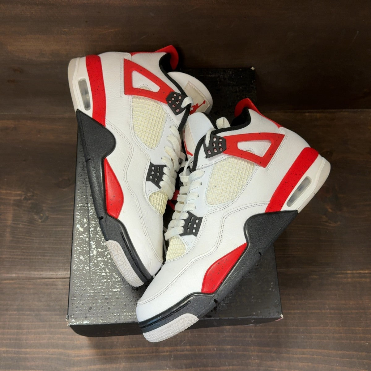 Jordan 4 Retro Red Cement - Image 2
