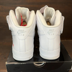 Nike Air Force 1 Mid Supreme White - Image 5
