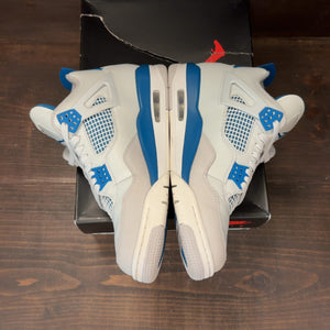 Jordan 4 Retro Military Blue (2024) Size 9.5 (Pre-Owned) - aux