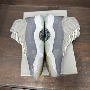 Jordan 11 Retro Cool Grey (2021) Size 8.5 (Pre-Owned) - tag