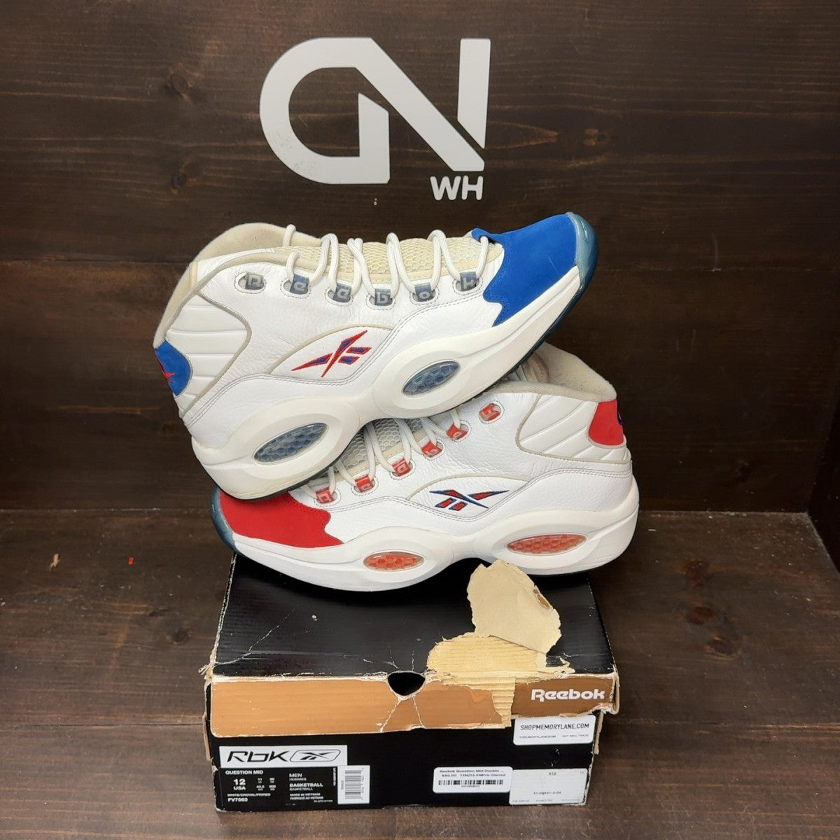 Reebok Question Mid Double Cross - Image 1