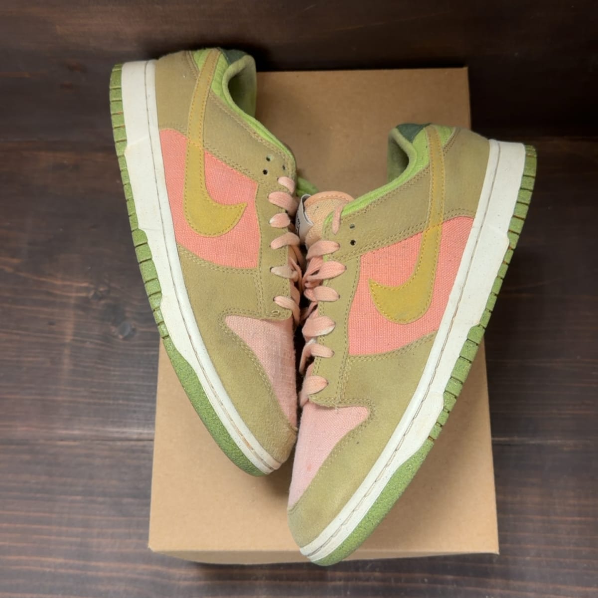 Nike Dunk Low Next Nature Sun Club Arctic Orange Size 10 (Pre-Owned) - back