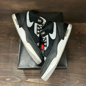 Jordan 3 Retro Tinker Black Cement Gold - Image 2