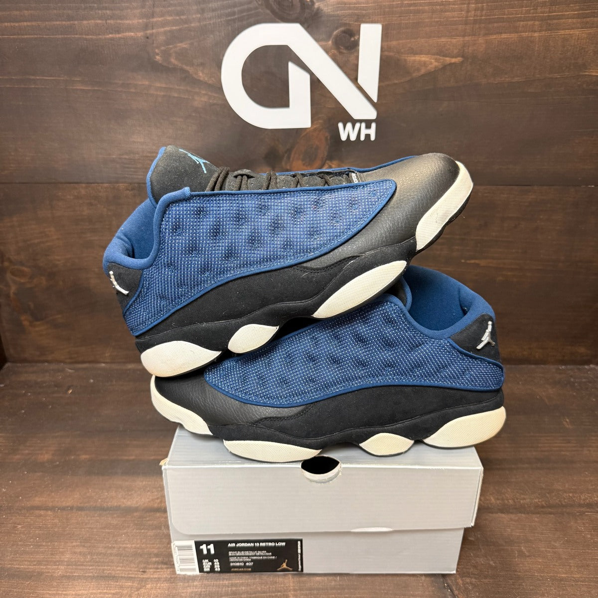 Jordan 13 Retro Low Brave Blue - Image 1