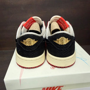 Jordan 1 Retro Low OG Trophy Room Rookie Card Away Size 5 (Pre-Owned) - sole
