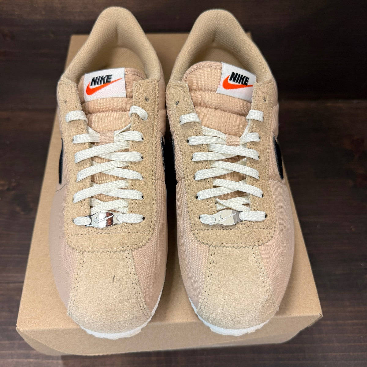 Nike Cortez Desert Black Sail (Women's) Size 8.5W (Pre-Owned) - Image 3