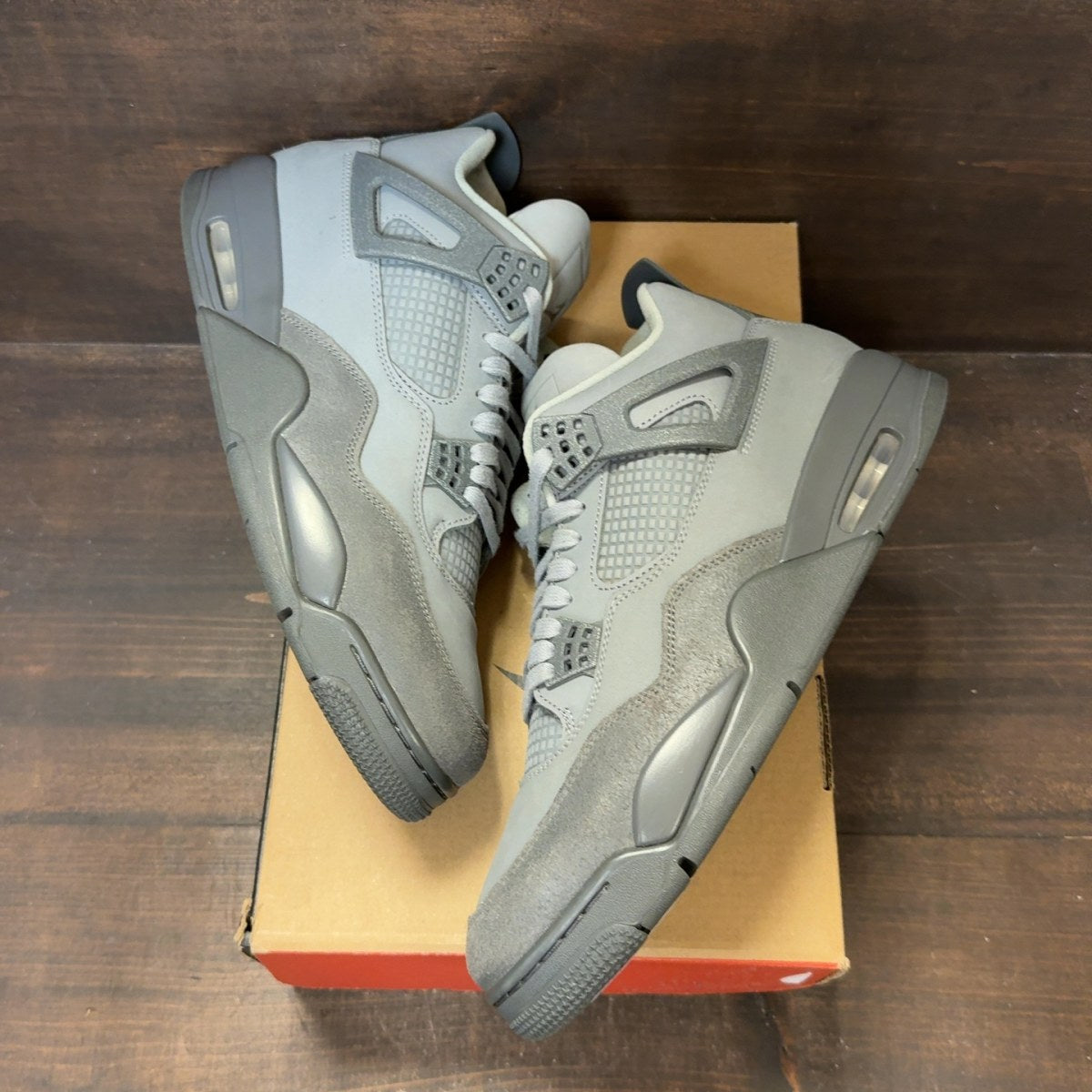 Jordan 4 Retro SE Paris Olympics Wet Cement Size 12 (Pre-Owned) - Image 2